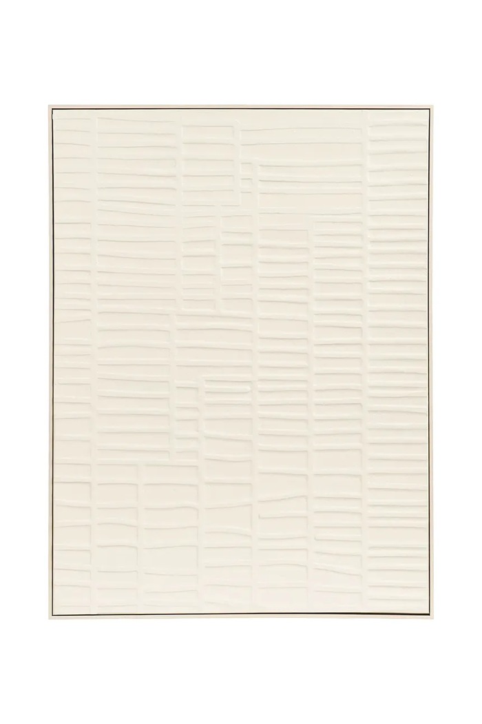 House Nordic dekoracja ścienna w ramie Ena 60 x 80 cm beżowy 4991014