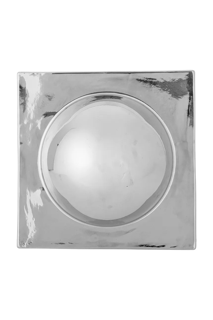 Bloomingville Decorațiune de perete Cesta 31 x 31 x 11 cm gri 82065367