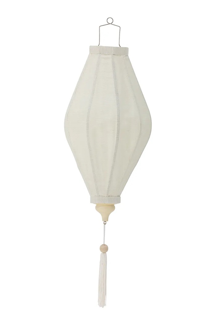 Висяща украса Bloomingville Pomp 26 x 50 cm бял 82065415