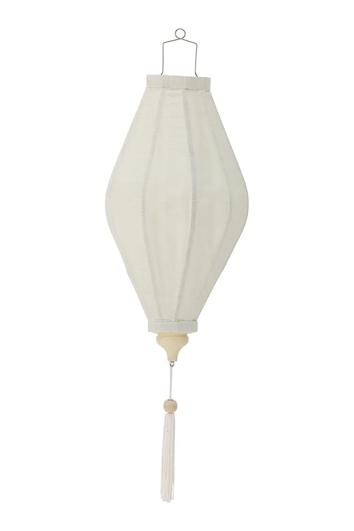 Висяща украса Bloomingville Pomp 26 x 50 cm бял 82065415