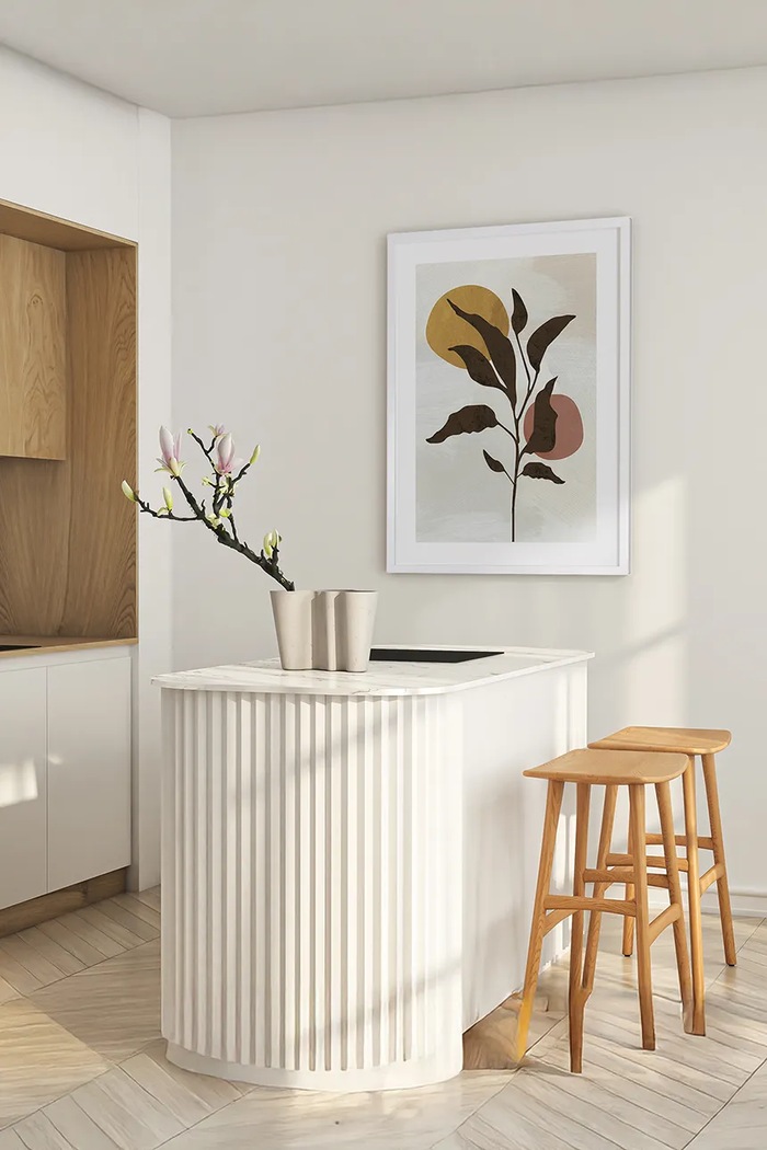 Dekoracja ścienna w ramie 50 x 70 cm multicolor 15.41.201.25061