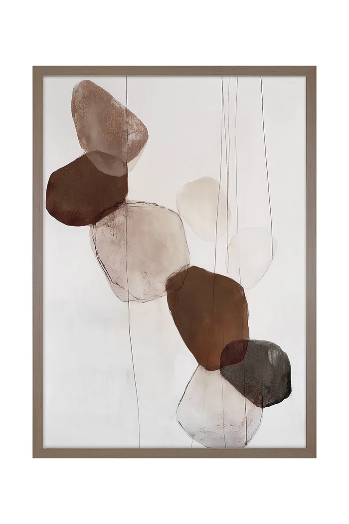 Inne stenska dekoracija v okvirju 50 x 70 cm pisana 15.41.201.25073