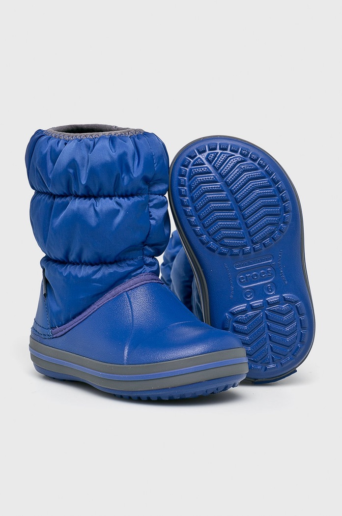 Crocs buty zimowe dziecięce WINTER PUFF 14613 niebieski 14613.WINTER.PUFF.CRL.B