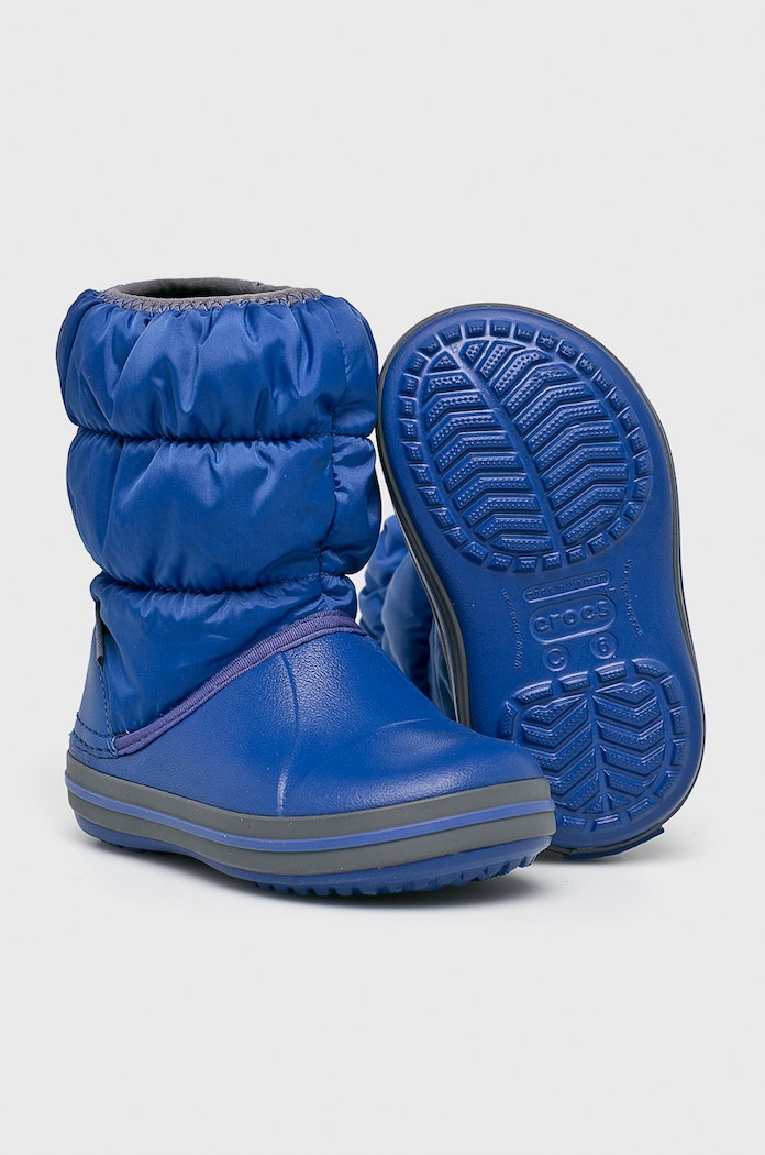Crocs buty zimowe dziecięce WINTER PUFF 14613 niebieski 14613.WINTER.PUFF.CRL.B