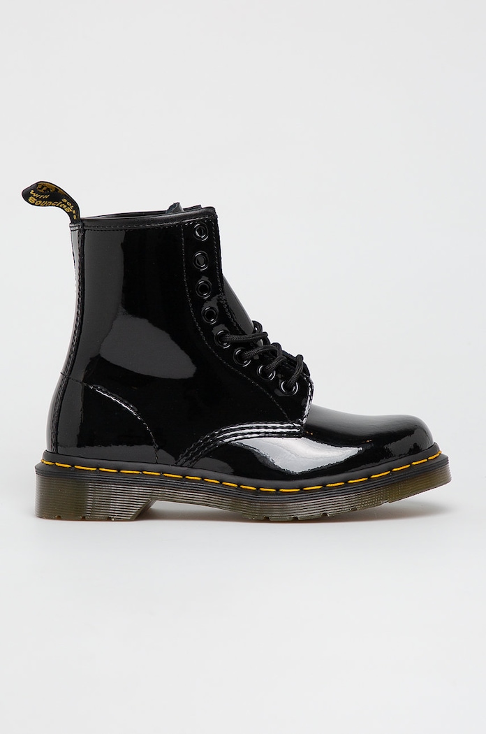 Dr Martens - Čizme 1460 W na vezanje crna DM11821011