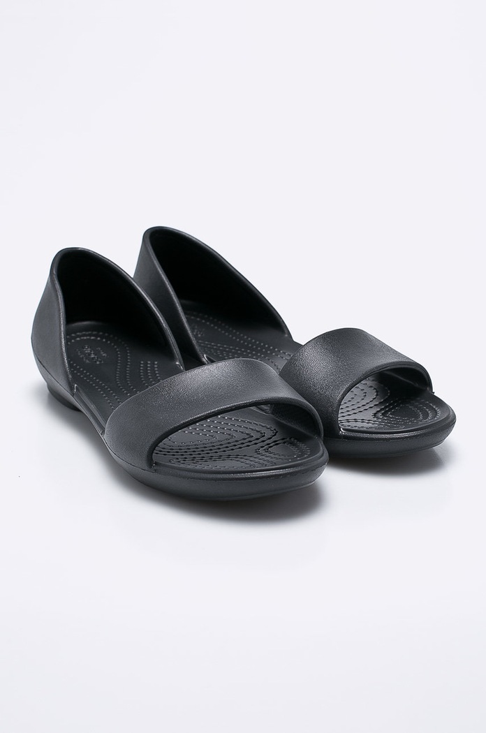 Crocs Balerini 204291.BLACK negru AA00