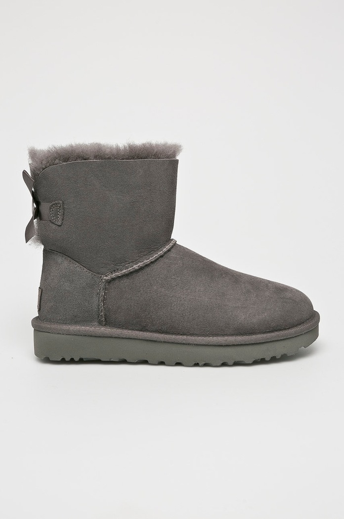 Semišové snehule UGG semišová koža sivá 1016501