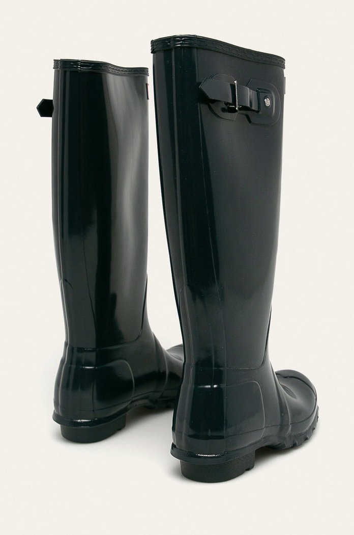Hunter - Holínky Original Tall Gloss námořnická modř WFT1000RGL.NAVY