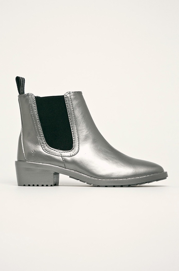 Emu Australia Členkové topánky Ellin Rainboot plochý strieborná W12004.Ellin.Rainboot