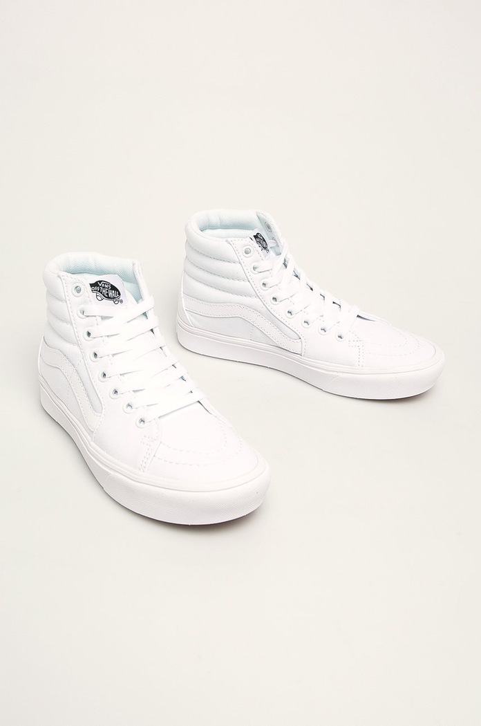 Vans Trampki Comfycush SK8-Hi VN0A3WMBVNG1 biały AA00