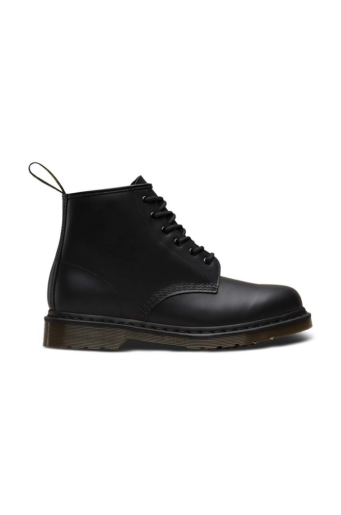 Dr. Martens bocanci de piele 101 Smooth neizolat negru 24255001