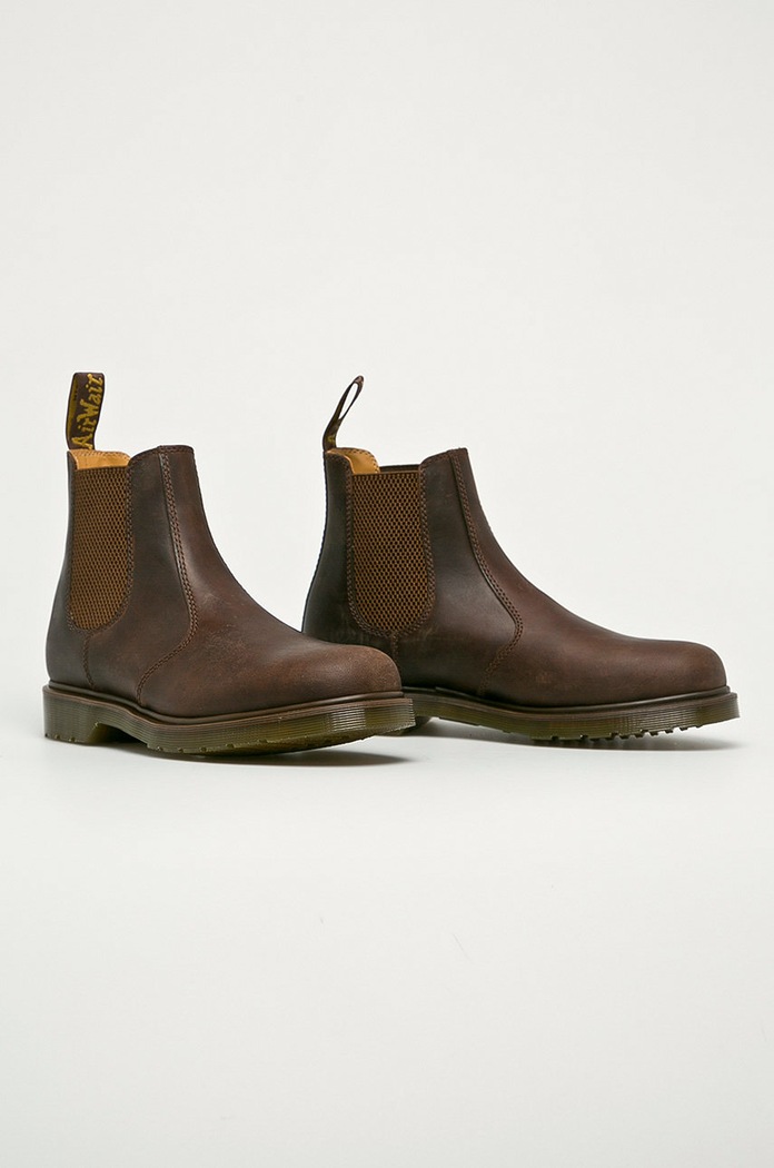 Dr. Martens - Kožené topánky Chelsea 2976 11853201 hnedá AA00