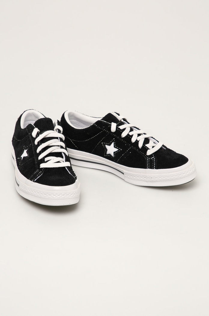 Converse - Kožené tenisky C158369.D černá AA00