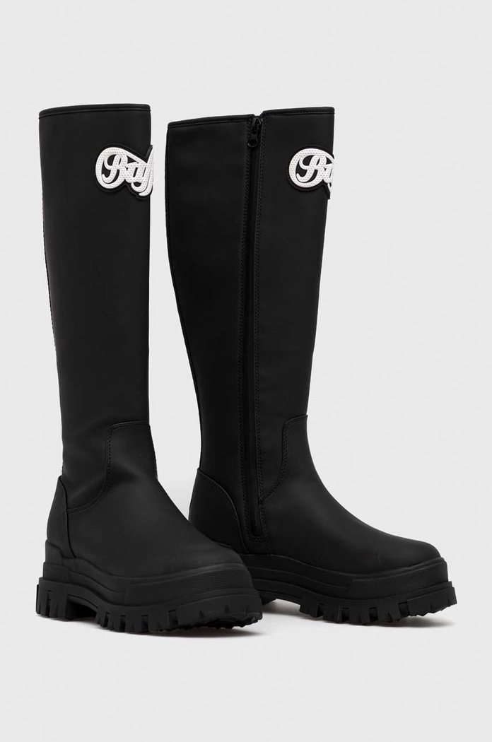 Buffalo csizma Aspha Rain Hi 1214006.BLK fekete AA00