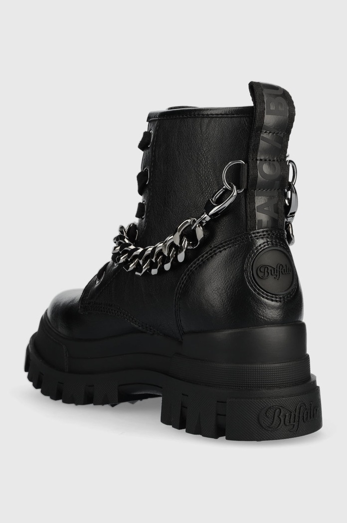 Obuv Workery Buffalo Aspha Chain 1622072.BLK čierna
