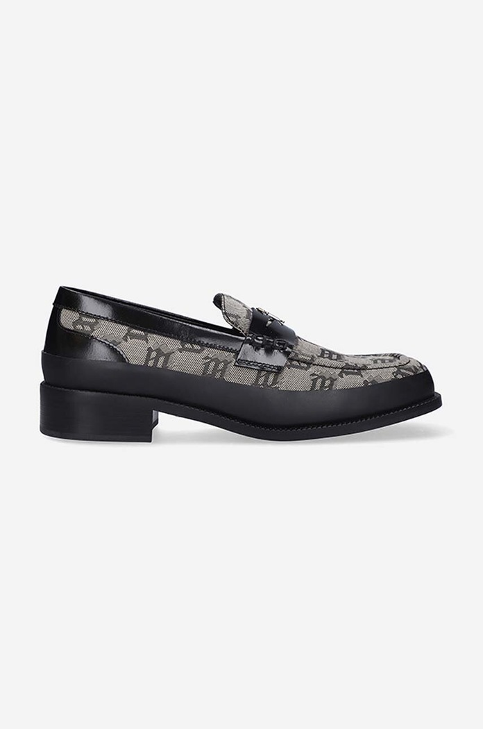 MISBHV mocassini The Brutalist Loafer pelle fiore beige 022BW408