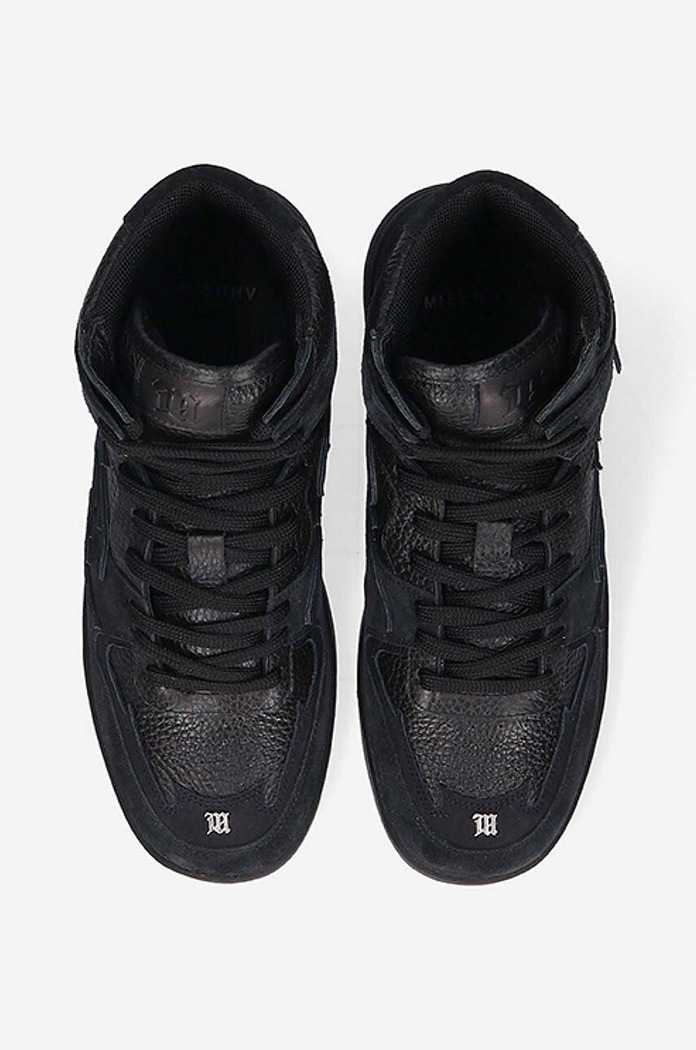 MISBHV leather sneakers Court black 022BW409