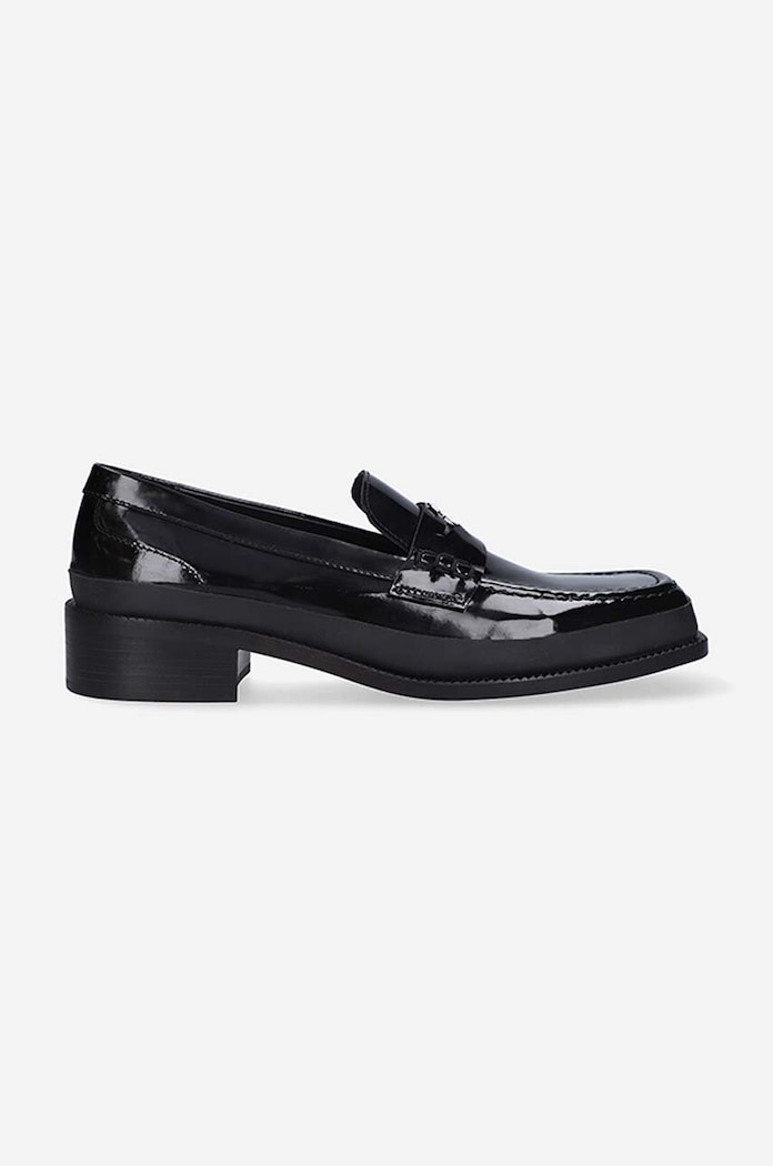 MISBHV mocassini in pelle The Brutalist flat nero 3021BW203