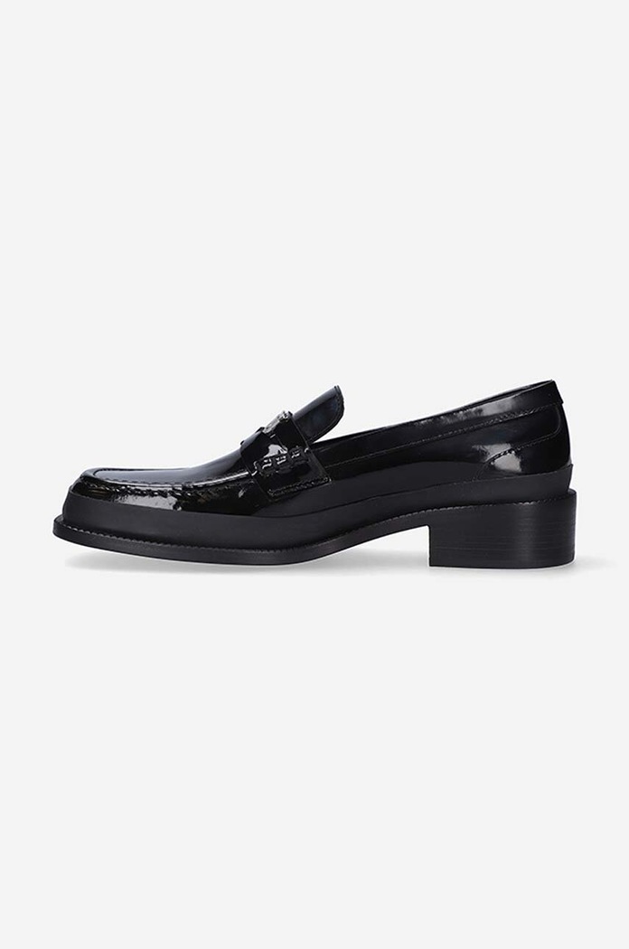 Scarpe MISBHV mocassini in pelle The Brutalist 3021BW203 nero