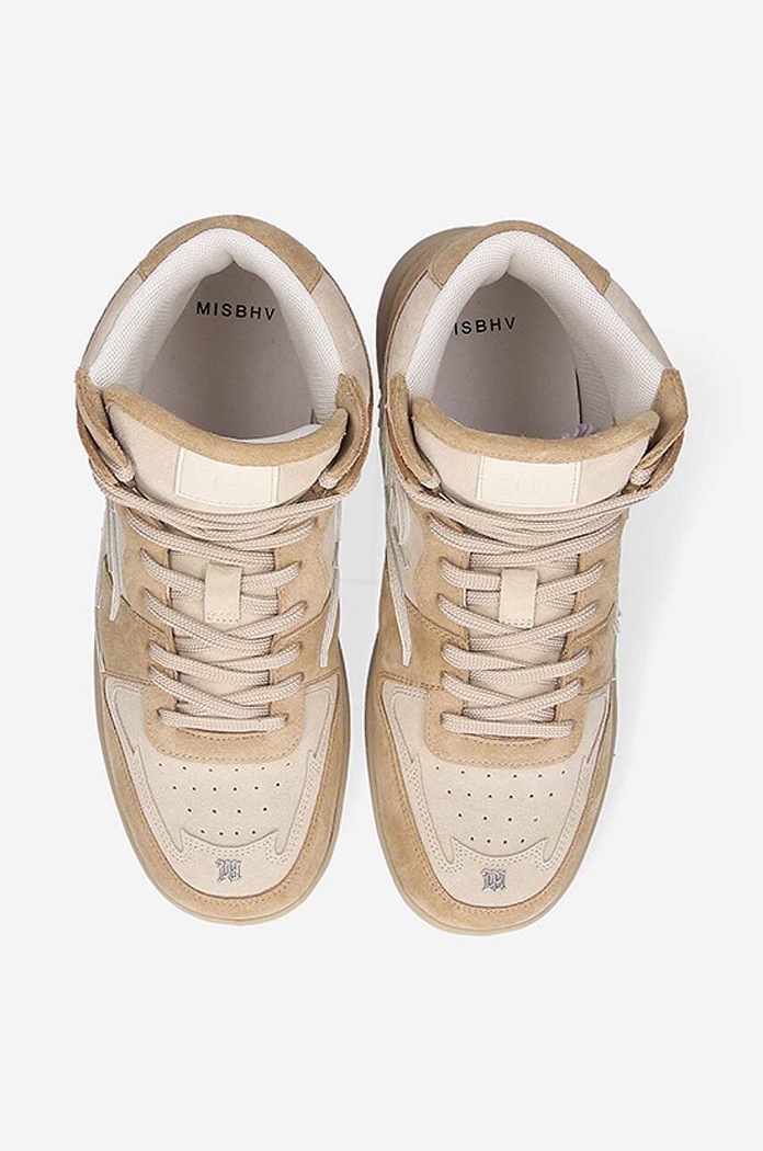 Σουέτ sneakers MISBHV Court μπεζ 3121BW408
