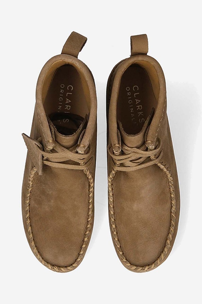 Clarks suede ankle boots Wallabee Craft brown 26168762