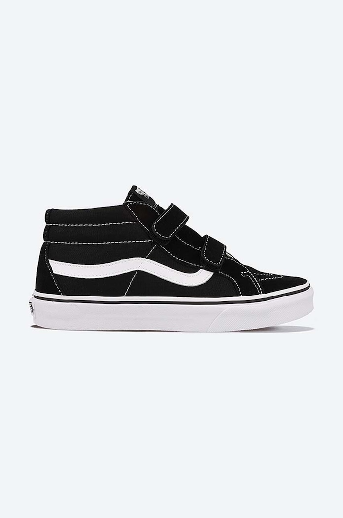Kecky Vans SK8-Mid Reissue semišová kůže černá VN0A4UI5