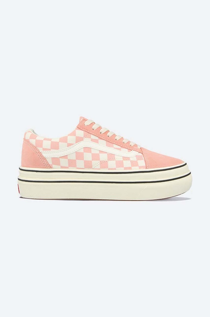 Vans tenisówki UA Super ComfyCush Old Skool tekstylny różowy VN0A4UUN4ZR