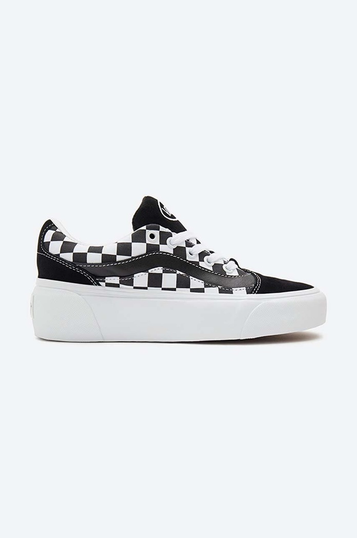 Vans tenisówki Shape skóra zamszowa czarny VN0A4UVLA0X