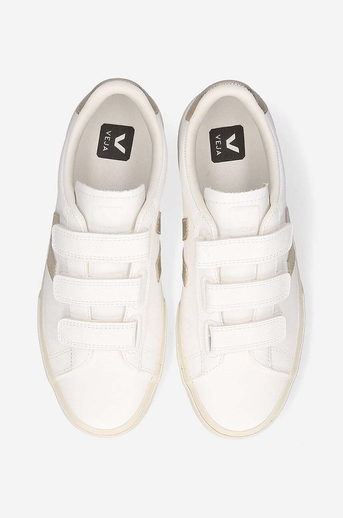Kožené tenisky Veja Recife Logo Chromefree RC0502762A