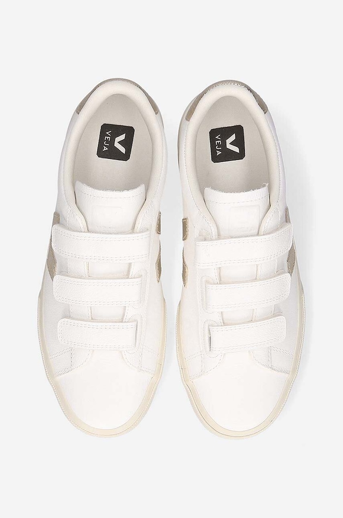 Kožené tenisky Veja Recife Logo Chromefree RC0502762A