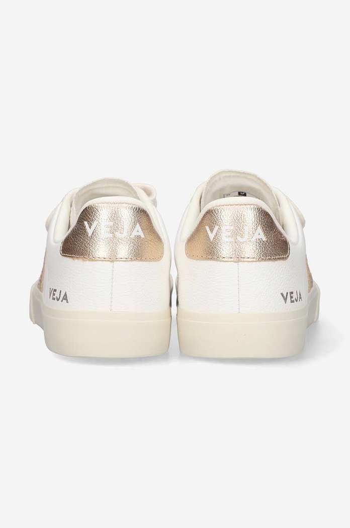 Kožené tenisky Veja Recife Logo Chromefree RC0502762A biela