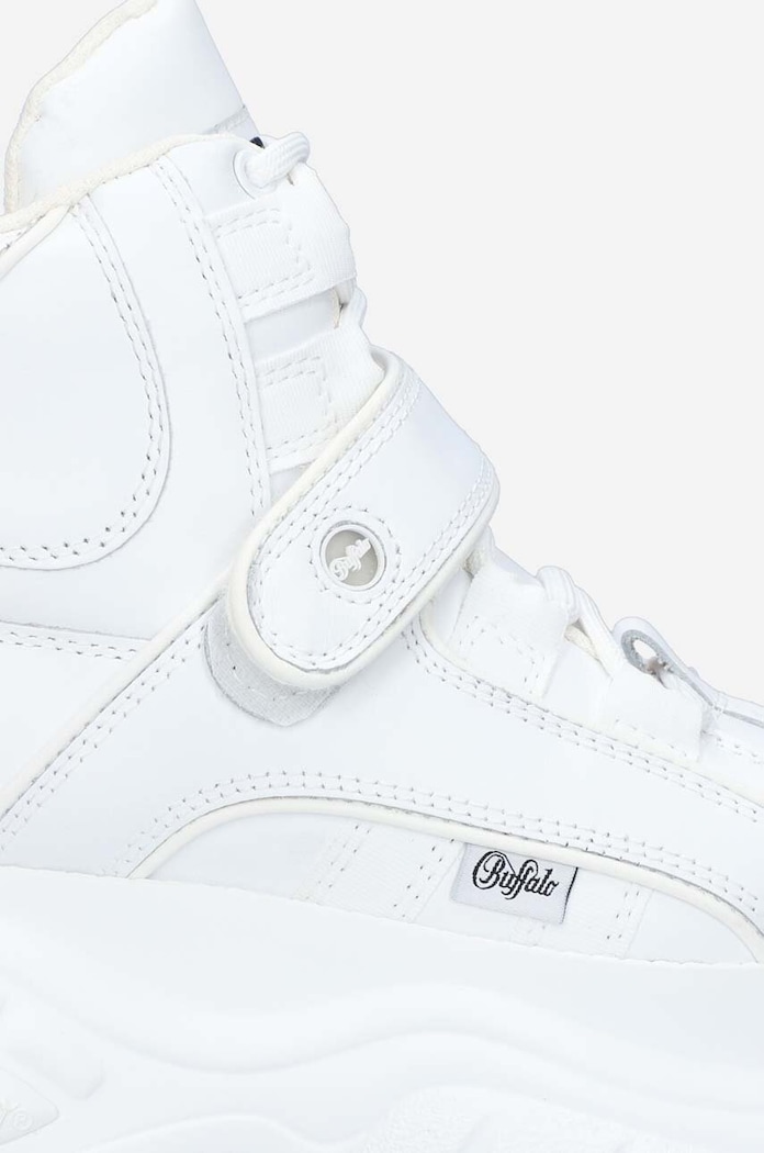 Buffalo sneakersy skórzane 1348-14 2.0 1534107.WHT