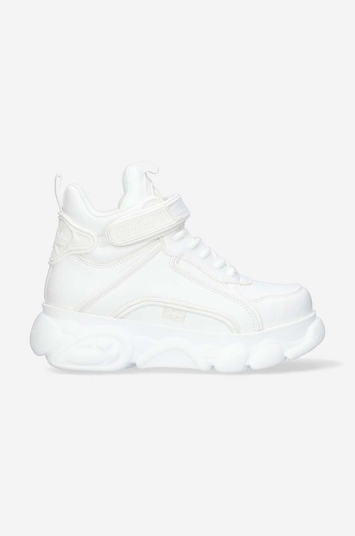 Buffalo sneakersy CLD Corin Mid Planet friendly biały 1630770.WHT