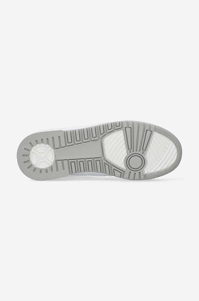 Kožené tenisky Filling Pieces Mid Ace Spin 55333491975 bílá AA00
