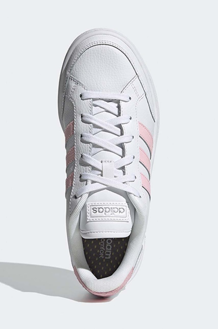 Обувь Кожаные кроссовки adidas Grand Court FY8663 белый