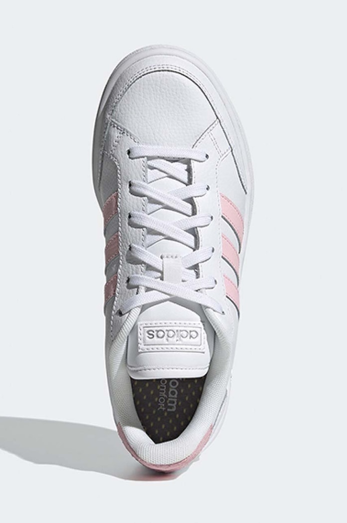 Обувь Кожаные кроссовки adidas Grand Court FY8663 белый