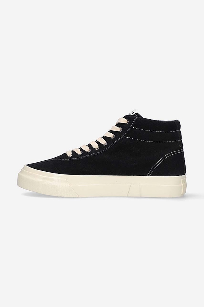 Boty Semišové tenisky Stepney Workers Club Varden Suede YB02015 černá