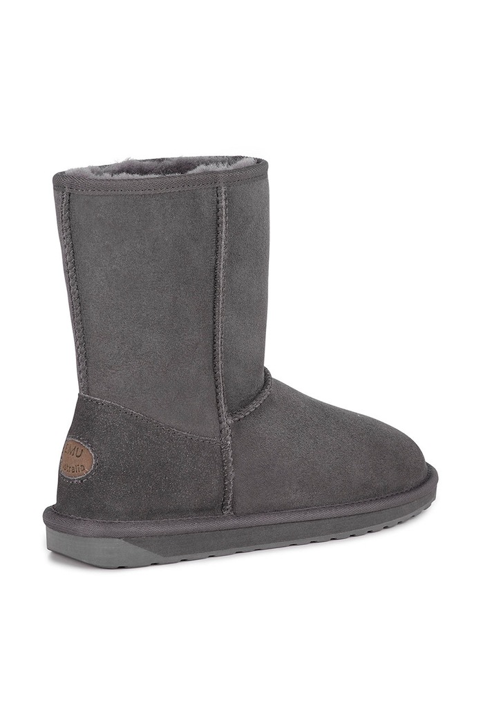 Încălțăminte Emu Australia botine Stinger Lo W10002.CHAR gri