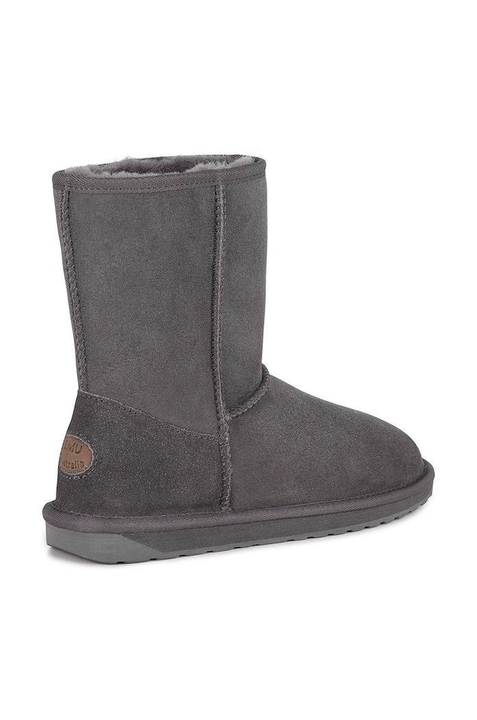 Încălțăminte Emu Australia botine Stinger Lo W10002.CHAR gri