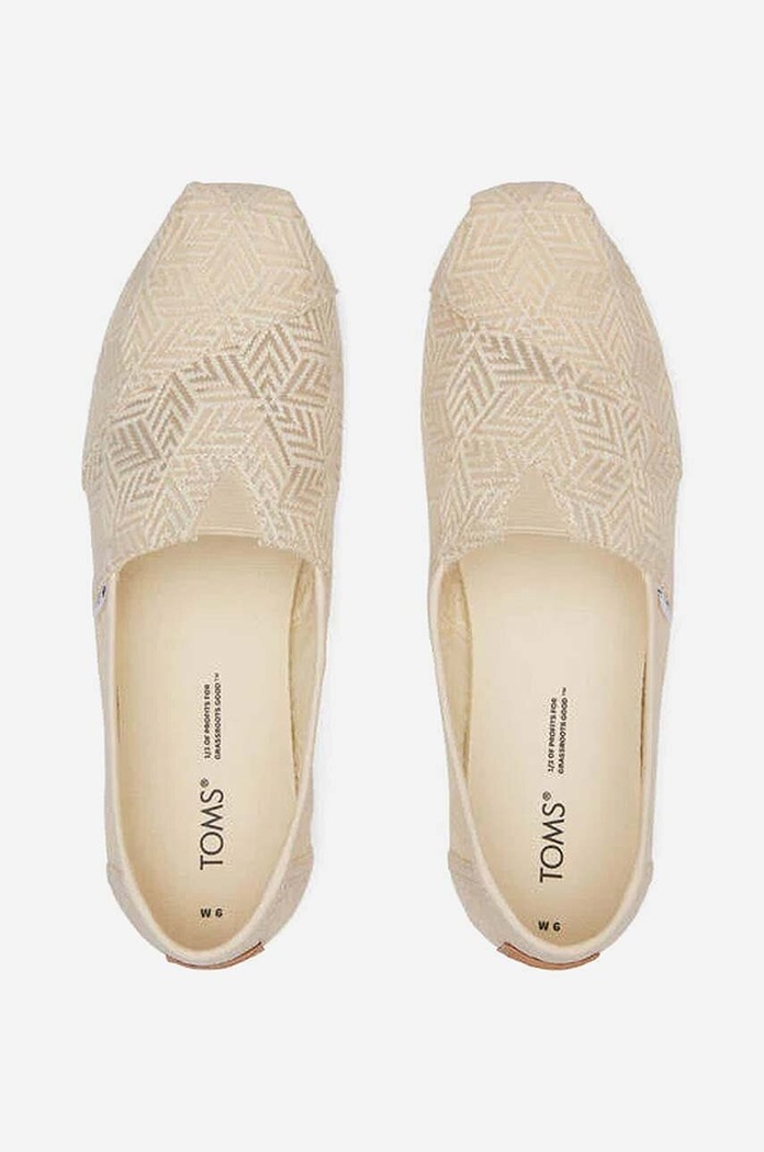 Obuwie Toms espadryle Toms Alpargata 10019679 NATURAL 10019679 beżowy