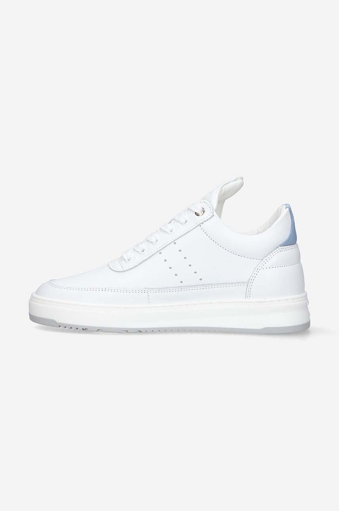 Încălțăminte Filling Pieces sneakers din piele Low top Bianco 10127793008 alb