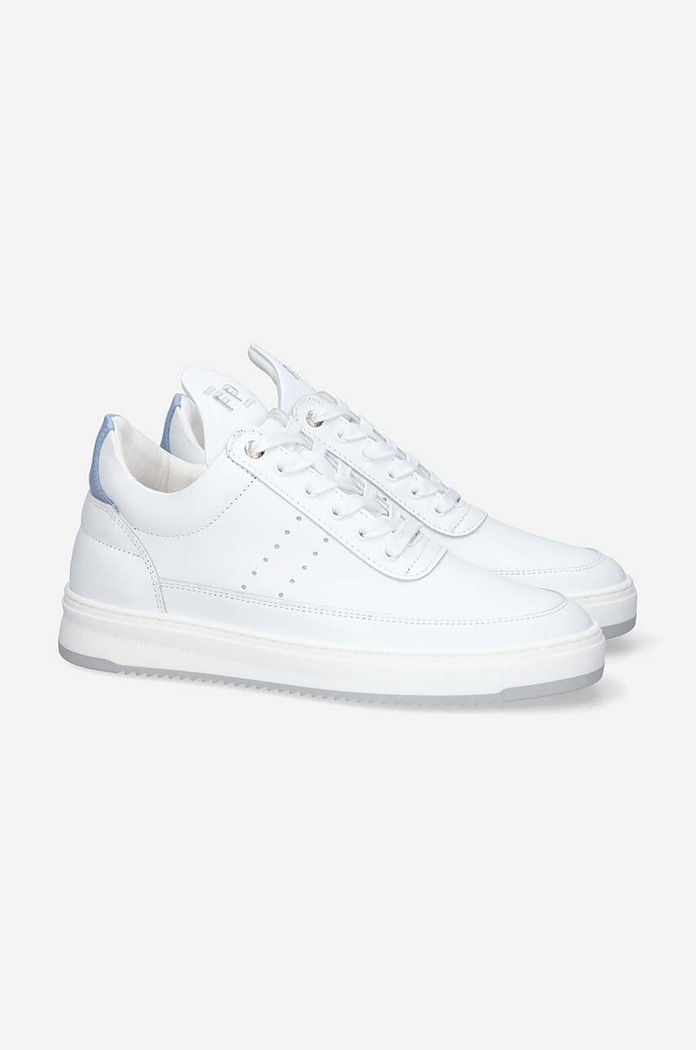 Filling Pieces sneakers din piele Low top Bianco 10127793008 alb
