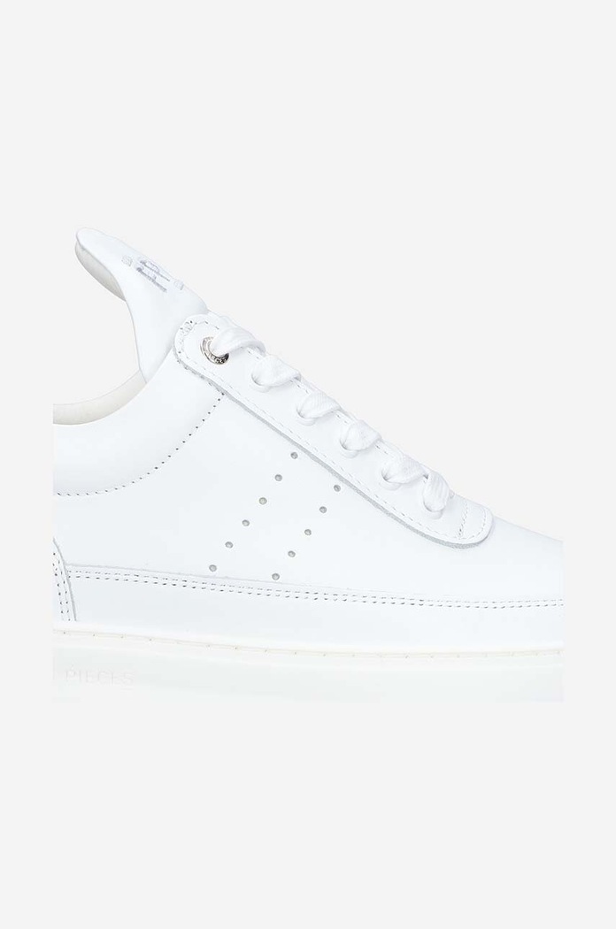 Filling Pieces sneakers din piele Low top Bianco 10127793008