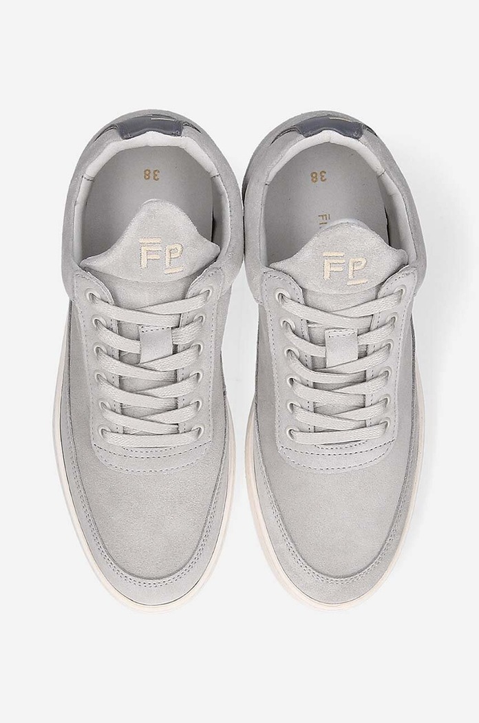 Σουέτ sneakers Filling Pieces Low Top Suede 10122791878 γκρί AA00