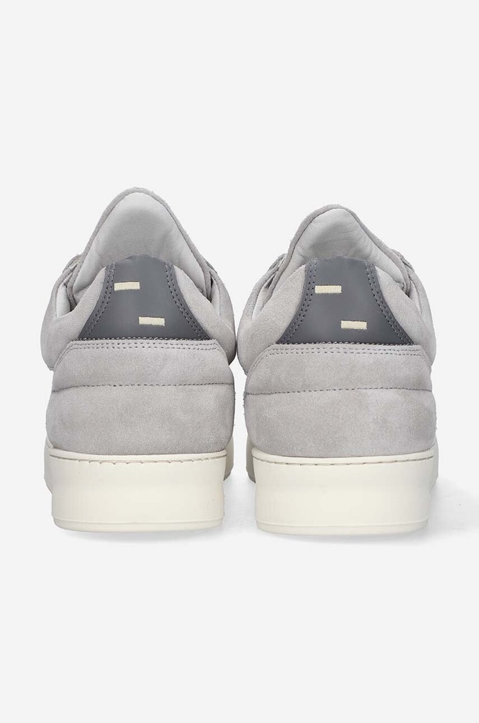 Σουέτ sneakers Filling Pieces Low Top Suede 10122791878 γκρί