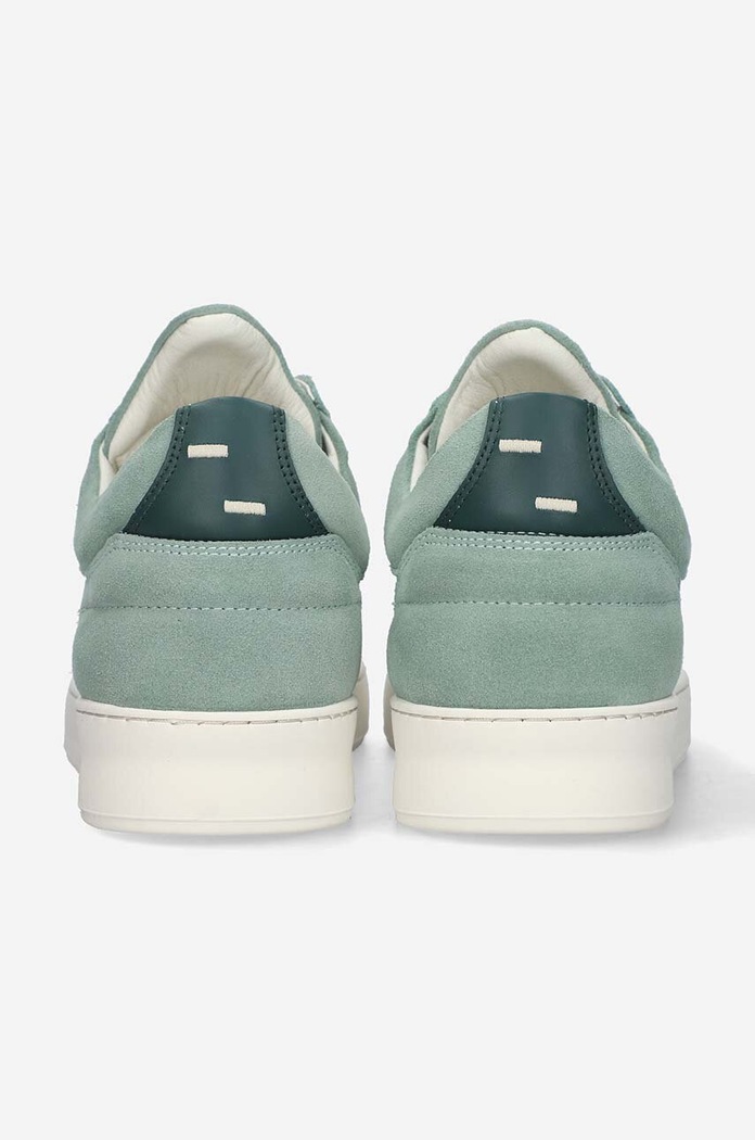 Încălțăminte Filling Pieces sneakers din piele întoarsă Low top Suede 10122792080 verde