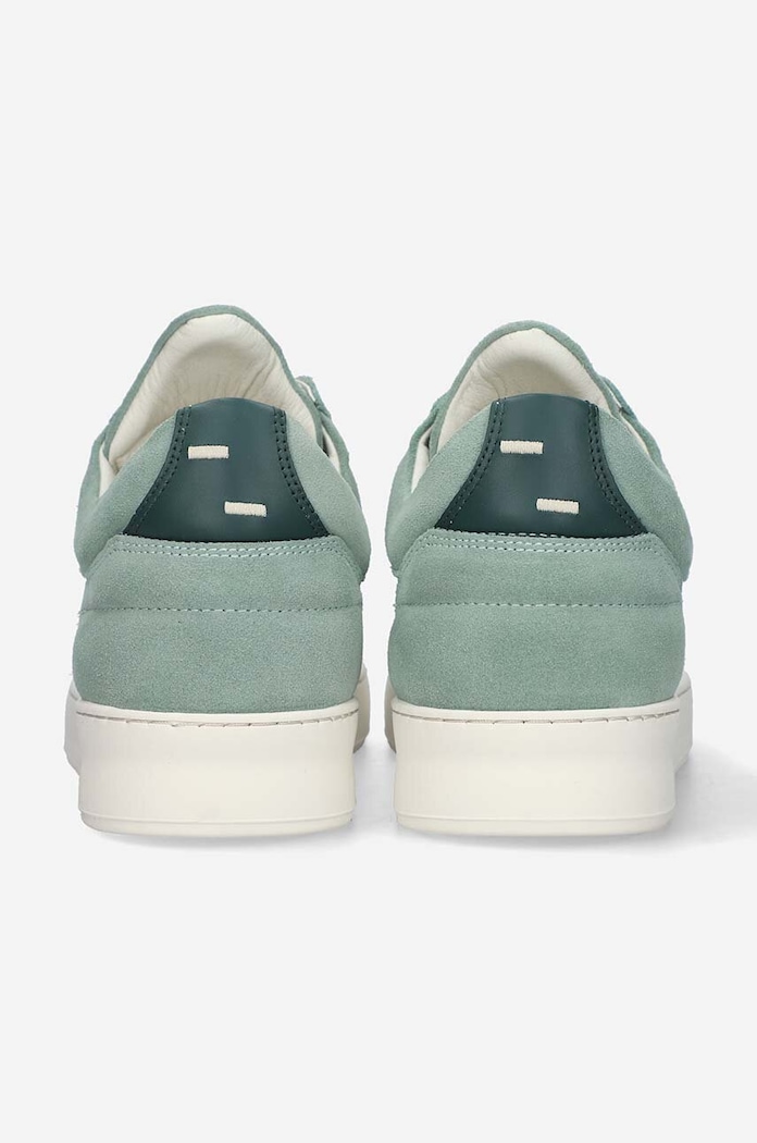 Încălțăminte Filling Pieces sneakers din piele întoarsă Low top Suede 10122792080 verde