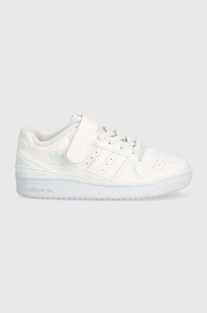 Dětské sneakers boty adidas Originals plochá bílá FY7981