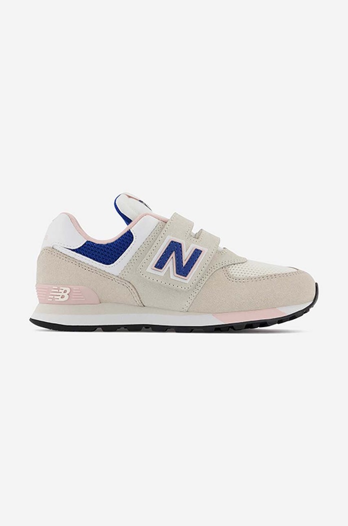 Dječje tenisice New Balance tekstil bež PV574LK1