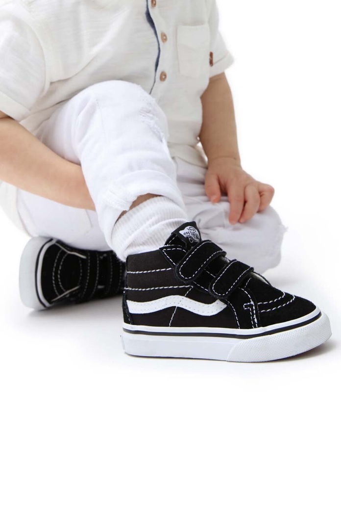 Vans - Παιδικά πάνινα παπούτσια υψηλό μαύρο VN00018W6BT1
